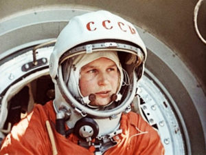 Valentina Tereshkova, the first woman in space.